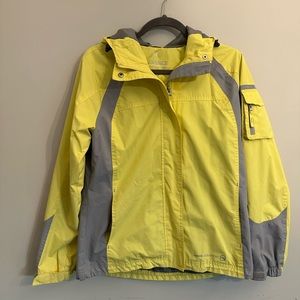 Free country yellow and grey jacket